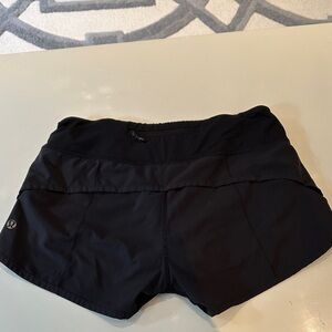 lululemon athletica Black Athletic Shorts